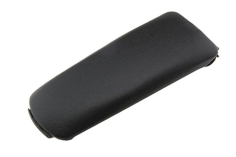 Капак за подлакътник на AUDI A4 B6 2000-2004, A4 B7 2004-2008, черен, кожа,