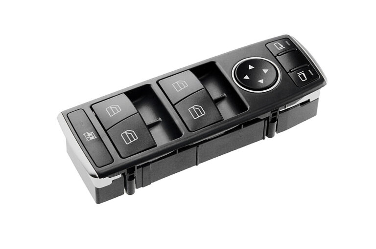 Бутони Ключ за ел.стъкла, Mercedes, C W204, E W212, GLK X204, 3 ПИН